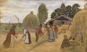 Dreschboden, 1918