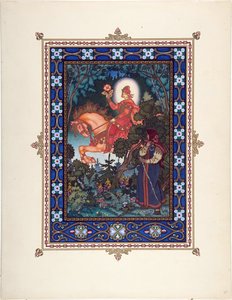 Vassilissa die Schöne - Illustration für das Märchen Vasilisa die Schöne