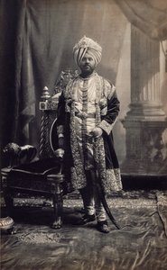 Maharaja Jagatjit Singh von Kapurthala, ca. 1903