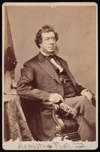 Porträt von Hamilton Fish 1808-1893, vor 1893
