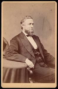 Porträt von Schuyler Colfax 1823-1885, vor 1885