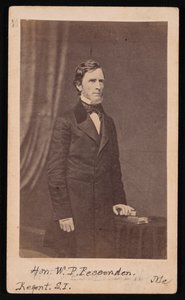 Porträt von William Pitt Fessenden von Brady