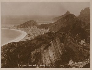Blick vom Gipfel des Zuckerhut, Rio de Janeiro von Brazilian Photographer