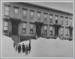 Schneesturm im März 1888, Brooklyn