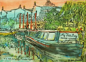 "My Fair Lady" auf dem Regents Canal von Brenda Brin Booker