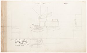 Arbeitszeichnung für Demi-Mail Phaeton, Nr. 20400
