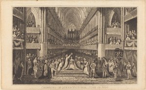 Krönung von Königin Victoria, 28. Juni 1838 (rechte Hälfte)