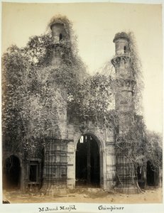 Mahmud Masjid (Nagina Masjid), Champaner, ca. 1875