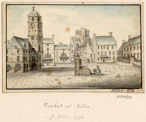Eine Serie von Skizzen, Ansichten in Großbritannien, dem Kontinent und Amerika 1772-1778 (Aquarell) von British School