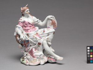 Britannia, Longton Hall Porzellanmanufaktur, ca. 1756