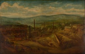 Cyfarthfa Eisenwerke von British School