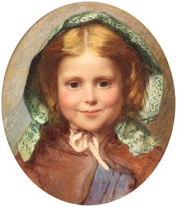 Mädchen mit Haube von British School