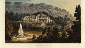 Orchard Cottage, Isle of Wight, der Sitz von Sir Willoughby Gordo