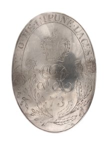 Schultergurtplatte, 73. (Highland) Regiment zu Fuß, ca. 1788 (Schultergurtplatte)