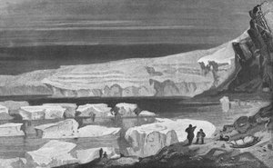 Der Große Humboldt-Gletscher, Peabody Bay, 1855, 1928