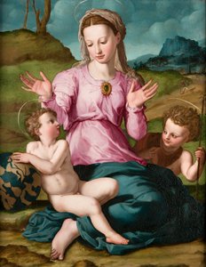 Madonna mit Kind und Johannes dem Täufer