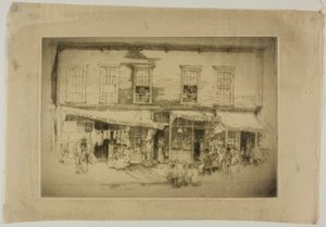 Chicago - Nr. 638 South Clark St. von Bror Julius Olsson Nordfeldt