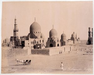 Ägypten: das Grab der Kalifen - Fotografie der Zangali-Brüder, Ende des 19. Jahrhunderts