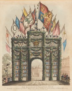 Triumphbogen für König Wilhelm IV. und Königin Adelaide