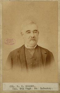 Richard H. Musser, Oberst, 9. Missouri-Infanterie (Konföderierte)