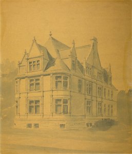 William J. Goudy Haus, Chicago, Illinois, Perspektive