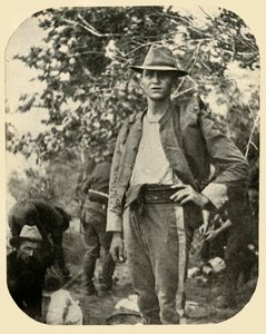 Leutnant Day, K Truppe Rough Riders...Spanisch-Amerikanischer Krieg, Juni 1898, 1899