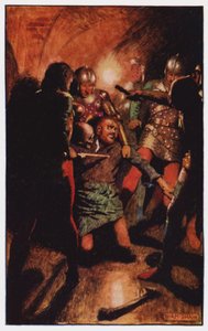Illustration für The Cloister and The Hearth von Charles Reade von Byam (after) Shaw