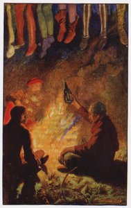 Illustration für The Cloister and The Hearth von Charles Reade von Byam (after) Shaw