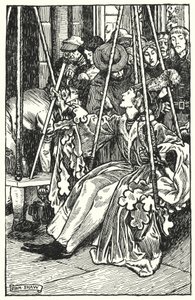 Illustration für The Cloister and The Hearth von Charles Reade von Byam (after) Shaw
