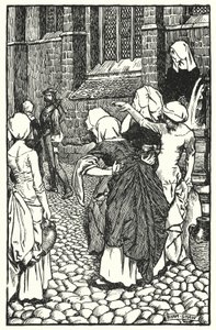 Illustration für The Cloister and The Hearth von Charles Reade von Byam (after) Shaw