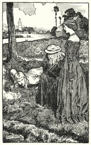 Illustration für The Cloister and The Hearth von Charles Reade von Byam (after) Shaw