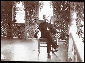 Amerikanischer Marineoffizier Admiral William Thomas Sampson, Havanna, 1902