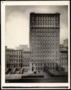 Hotel La Salle, 30 East 60th Street, New York, 1920 (Silbergelatineabzug)