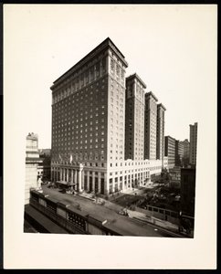 Das Hotel Pennsylvania, 7th Avenue und 32nd Street, New York, 1919 von Byron Company