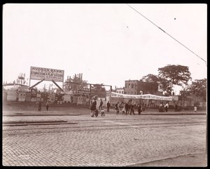 Der Hudson Bank Spielplatz und Turnhalle, 53rd Street und 11th Avenue, New York, 1898 von Byron Company