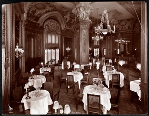 Das Damen-Café im Hotel McAlpin, 1913