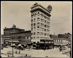 Das Pabst Hotel, 42nd Street, Broadway und 7th Avenue, New York