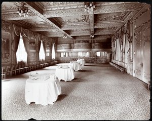 Der Empfangsraum im Hotel Delmonico, 1902 von Byron Company