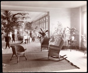 Das Dach-Esszimmer im Vendome Hotel, 1903