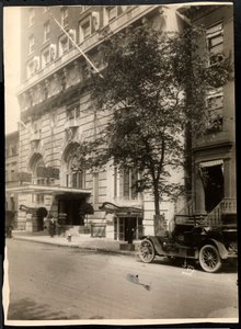 Ansicht des Robert Treat Hotels, Newark, New Jersey, 1916