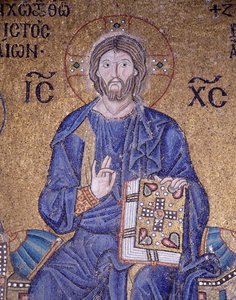 Christus Pantokrator in der Hagia Sophia (Mosaik)