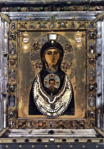 Die Madonna Nicopela von Byzantine