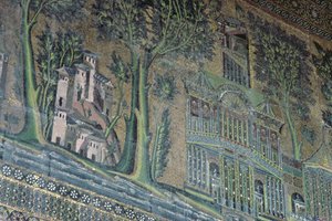 Mosaiken am Westportikus, 8. Jahrhundert
