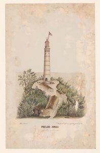 Der neue Leuchtturm von Poeloe-Bras, Sumatra