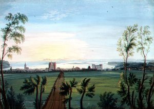 Ein Blick auf Schwerin, Morgen von C.H. Nipperdey