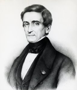 Porträt von Pellegrino Rossi (1787-1848), italienischer Jurist, Lithographie
