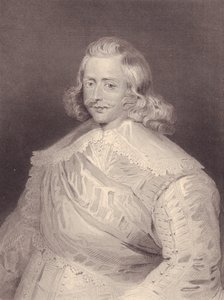 Porträt des spanischen Kardinals und Generals Ferdinand von Habsburg (1609-1641) (Stich)