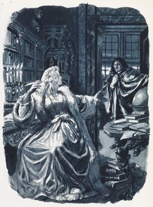 Christina von Schweden rief den Philosophen Descartes, um ihr dreimal wöchentlich Unterricht zu geben von C.L. Doughty