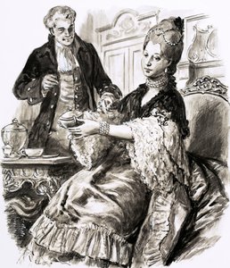 Josiah Wedgwood mit Königin Charlotte