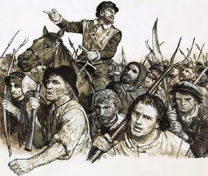 Robert Kett führt einen Bauernaufstand an